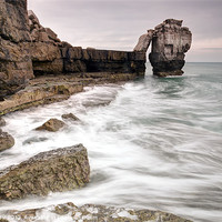 Buy canvas prints of Ledges at Pulpit by Chris Frost