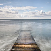 Buy canvas prints of Seascale Pier by Chris Frost