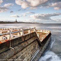 Buy canvas prints of Tynemouth Lido by Chris Frost