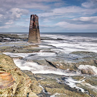Buy canvas prints of Behind St Marys Lighthouse by Chris Frost