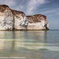 Buy canvas prints of Flamborough Head Reflections by Chris Frost