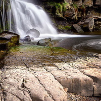 Buy canvas prints of East Gill Force by Chris Frost