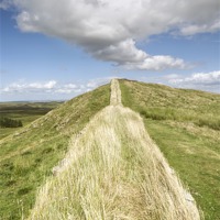 Buy canvas prints of Hadrians Wall by Chris Frost