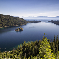 Buy canvas prints of Emerald Bay Lake Tahoe by Chris Frost
