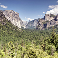 Buy canvas prints of Tunnel View Yosemite by Chris Frost