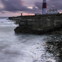 Buy canvas prints of Portland Bill All Lit Up by Chris Frost