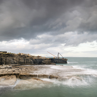 Buy canvas prints of Storms at Portland Bill by Chris Frost