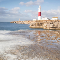 Buy canvas prints of Portland Bill Reflections by Chris Frost