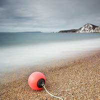 Buy canvas prints of Worbarrow Bay Buoy by Chris Frost