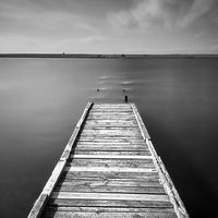 Buy canvas prints of The Old Jetty by Chris Frost