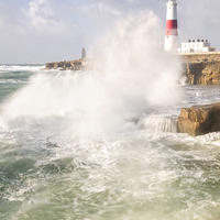 Buy canvas prints of Portland Bill Storms by Chris Frost
