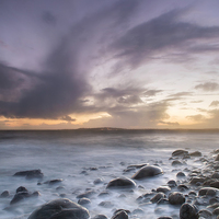 Buy canvas prints of Boulders at Osmington Mills by Chris Frost
