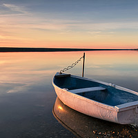 Buy canvas prints of Moored at Fleet Lagoon by Chris Frost