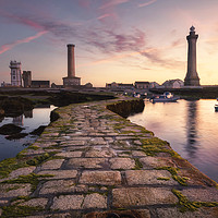 Buy canvas prints of  Phare d'Eckmühl by Chris Frost