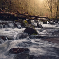 Buy canvas prints of Fingle Cascades by Chris Frost