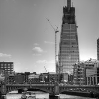 Buy canvas prints of The Shard by Neal P