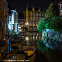 Buy canvas prints of Bruges by Neal P