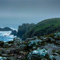 Buy canvas prints of Lands End by Neal P