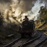 Buy canvas prints of The Santa Special by Neal P