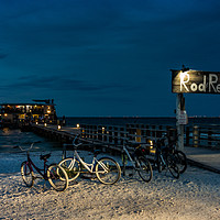 Buy canvas prints of The Rod & Reel Pier by Neal P