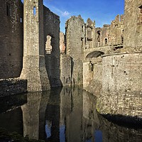 Buy canvas prints of Reflected Castle by Neal P