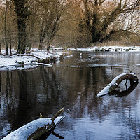 Buy canvas prints of The River Cray by Neal P
