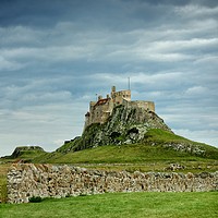 Buy canvas prints of Lindisfarne castle  by Rachael Hood