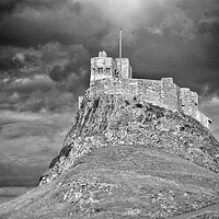 Buy canvas prints of Lindisfarne castle by Rachael Hood