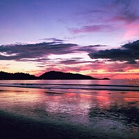 Buy canvas prints of Thailand Sunset by Rachael Hood