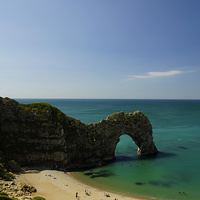 Buy canvas prints of Durdle Door by Andrew Middleton