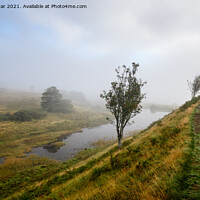 Buy canvas prints of Long Moss Tarn Clouds by John Dunbar