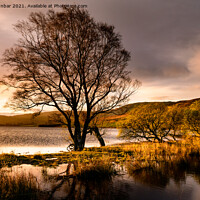 Buy canvas prints of Sunrise on Loch Freuchie by John Dunbar