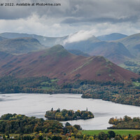 Buy canvas prints of Catbells and Beyond by John Dunbar
