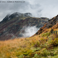 Buy canvas prints of Loft Crag and Pike of Stickle by John Dunbar