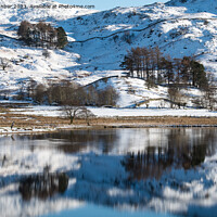 Buy canvas prints of Watendlath Fell Winter by John Dunbar