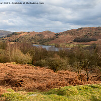 Buy canvas prints of Rydal below White Moss Commom by John Dunbar