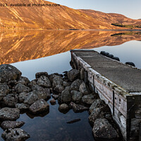 Buy canvas prints of Loch Muick Reflections by John Dunbar