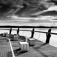 Buy canvas prints of Observation Deck on the Watagan Cycle Track by John Dunbar