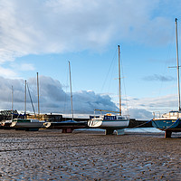 Buy canvas prints of Beadnell Habour by John Dunbar