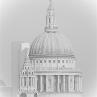Buy canvas prints of St Paul's Cathedral by Phil Clements