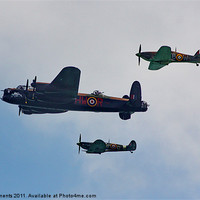 Buy canvas prints of Battle of Britain Memorial Flight by Phil Clements