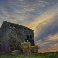 Buy canvas prints of The Old Barn, Detling by Phil Clements