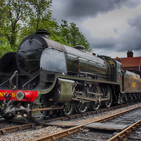 Buy canvas prints of Bluebell Railway Maunsell S15 No847 by Phil Clements