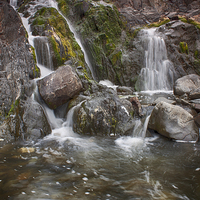 Buy canvas prints of  Welcombe Falls, Watermouth, Devon by Phil Clements
