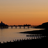 Buy canvas prints of Eastbourne Pier Skyline by Phil Clements