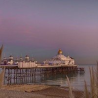 Buy canvas prints of Eastbourne Pier at Sunset by Phil Clements