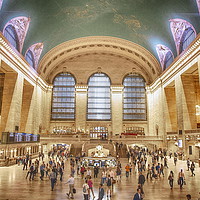 Buy canvas prints of Grand Central Station New York City by Phil Clements