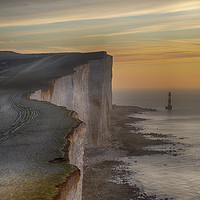 Buy canvas prints of Beautiful Beachy Head Sunrise by Phil Clements