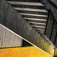 Buy canvas prints of Stairway to nowhere by Nick Fulford