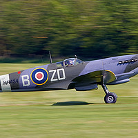 Buy canvas prints of Spitfire by Bernie Condon